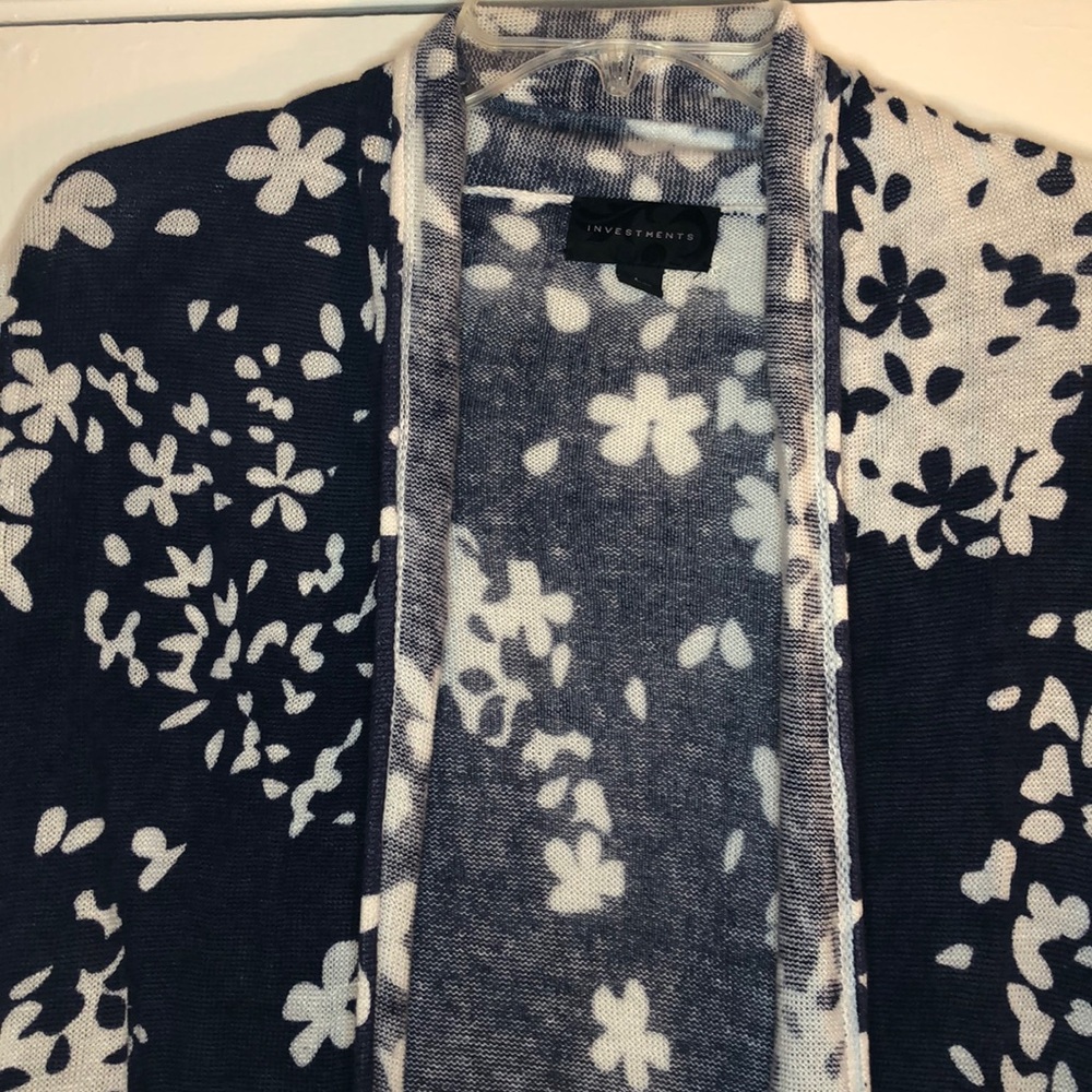 Investments 3/4 Sleeve Cardigan